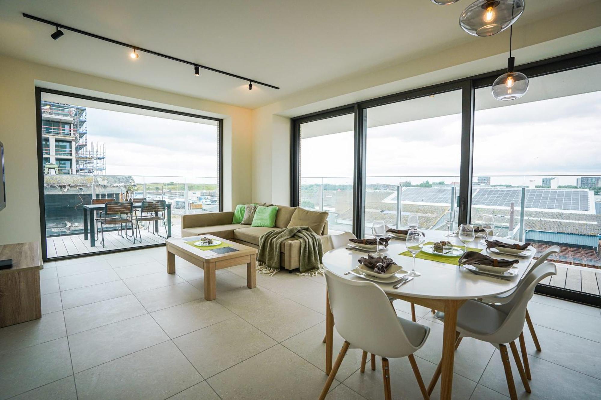 Huswell - Beautiful Apartment With Communal Pool And Gym ออสเทนด์ ภายนอก รูปภาพ